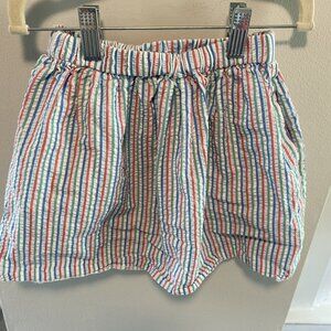 Crewcuts Seersucker Skirt 4-5 (d)
